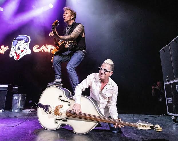 Stray Cats live performance